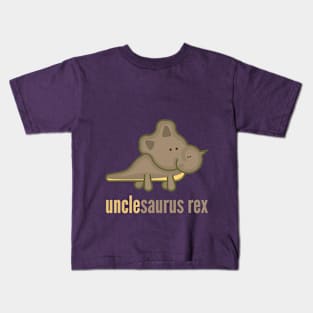 Unclesaurus Rex T-Shirt Family Dinosaur Shirts Kids T-Shirt